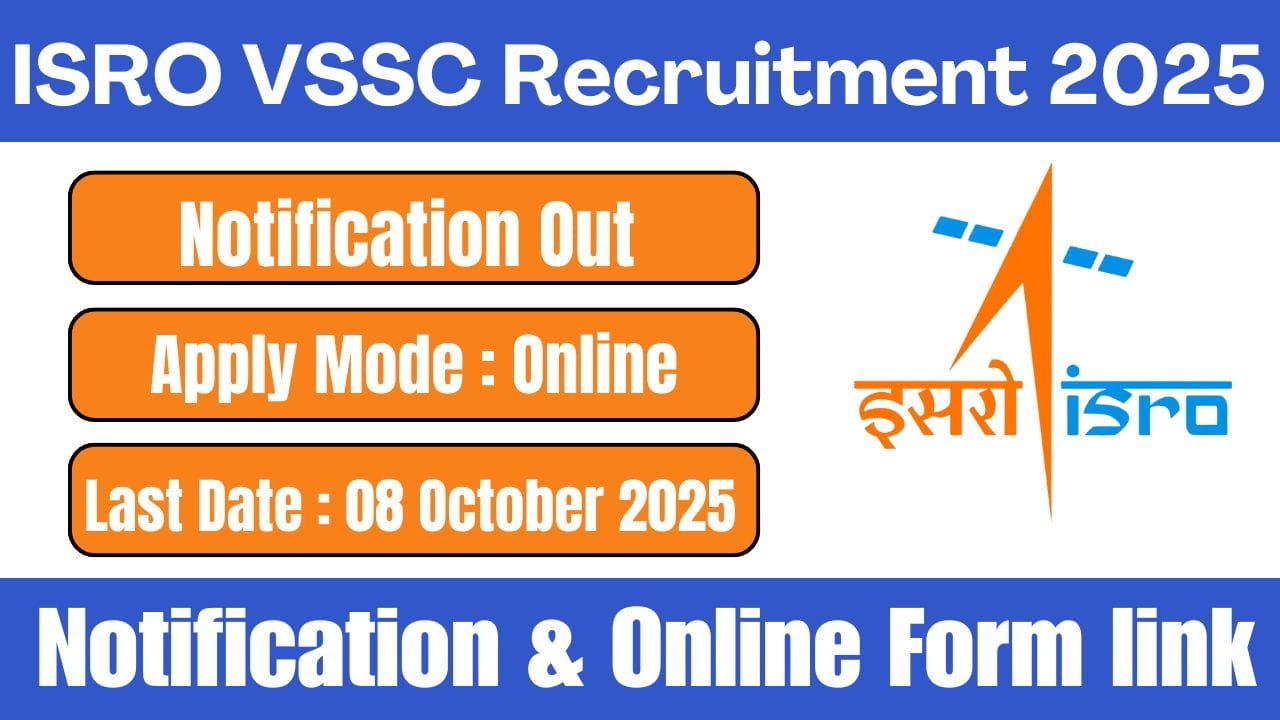 ISRO VSSC Recruitment 2025