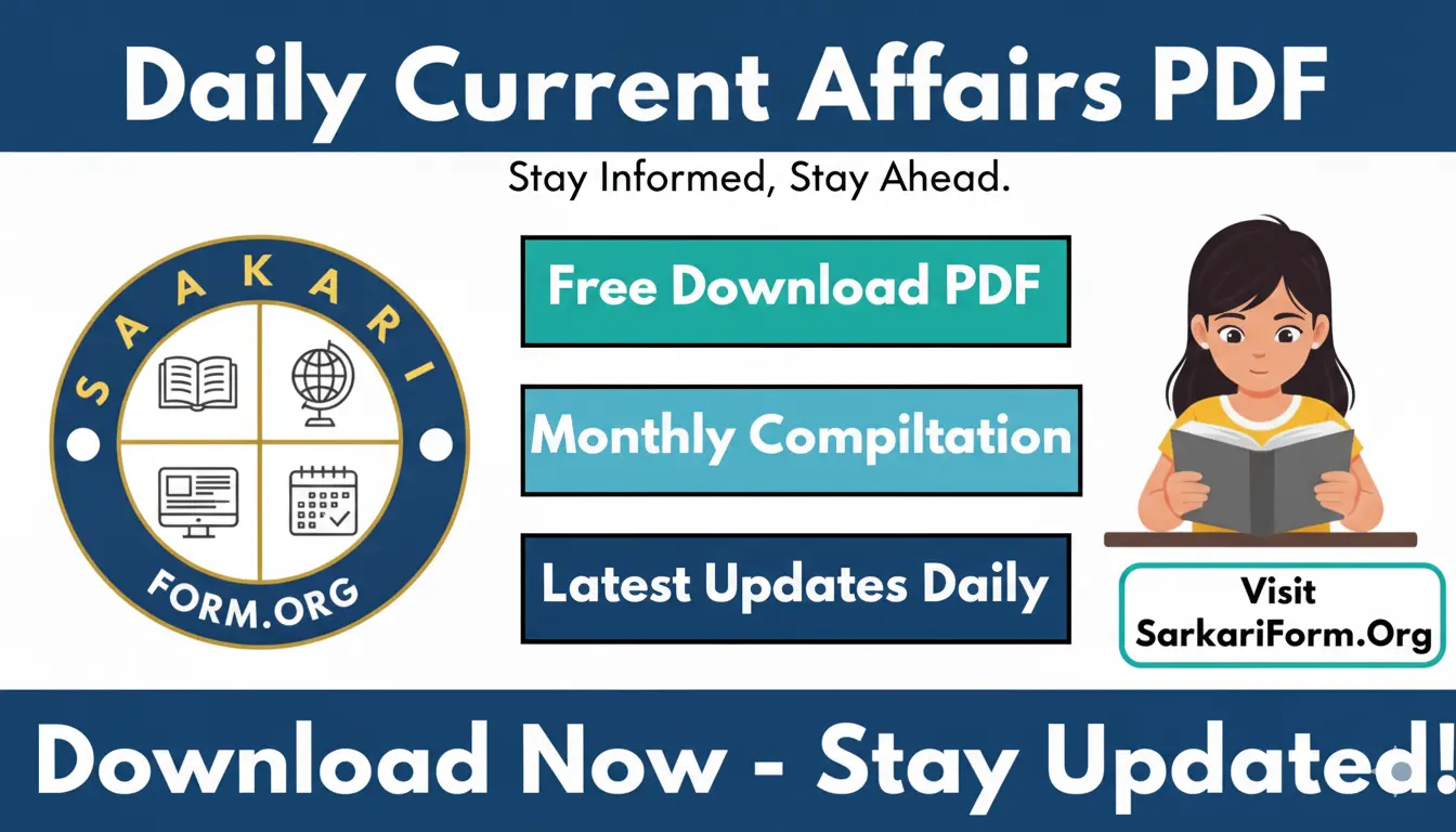 Today Current Affairs PDF Download For Free