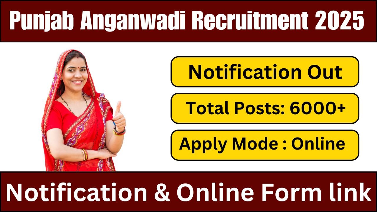 Punjab Anganwadi Recruitment 2025