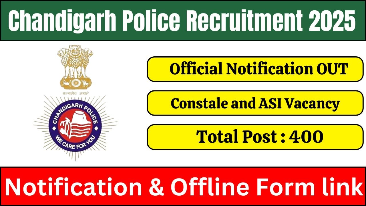 Chandigarh Police Recruitment 2025