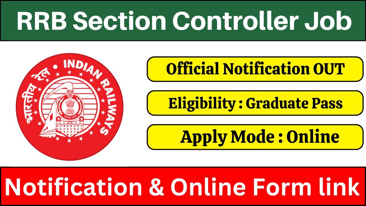 RRB Section Controller Recruitment 2025